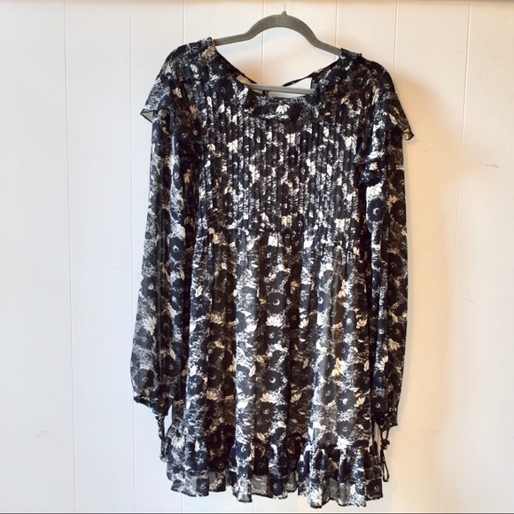 NWOT Free People These Dreams Mini Dress Size M - Picture 4 of 6